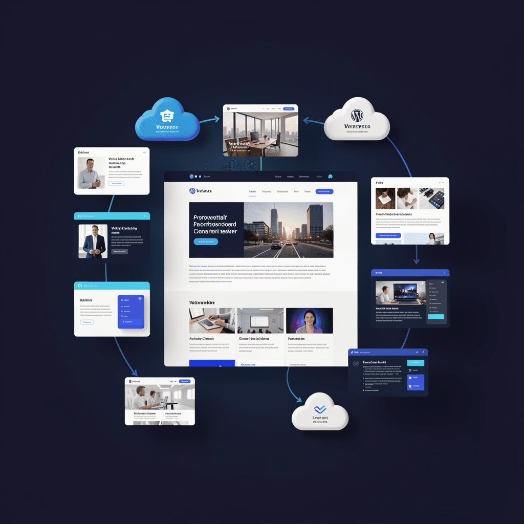 WordPress blog website